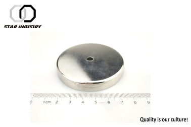Disk Manyetik Montaj İçin Vidalı Dayanıklı Güçlü Seramik Saksı Mıknatısı