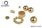 24K altın plaka küre mıknatıslar N-52, İyi altın kaplama N52 en güçlü mıknatıs topları